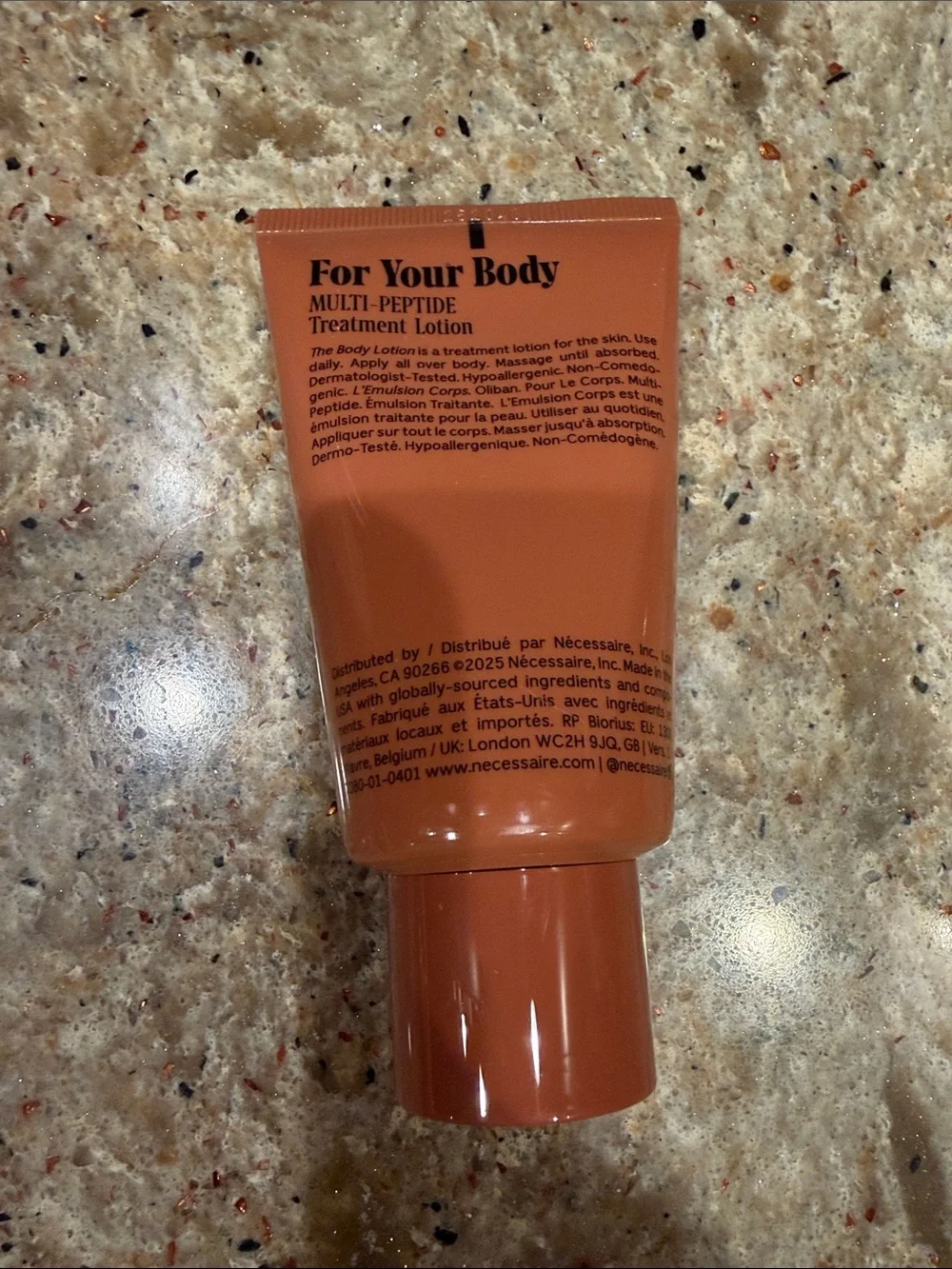 NEW Necessaire The Body Lotion 70 ml | Multi-Peptide | Olibanum
